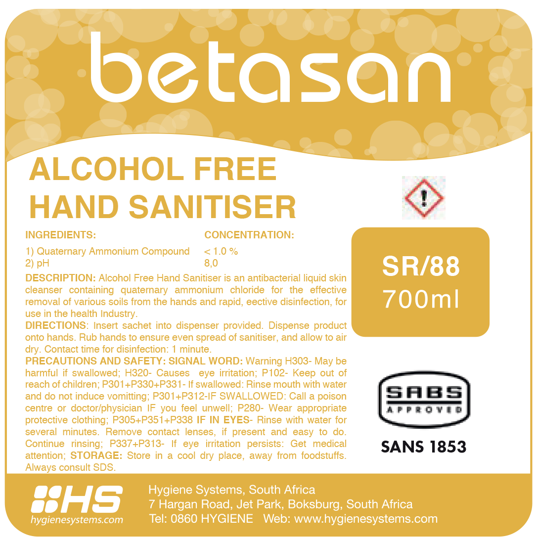 liquid hand sanitizer sr 79