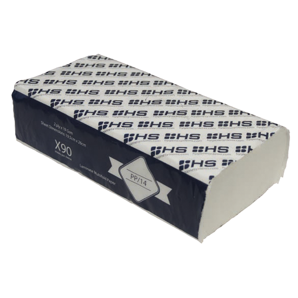 PP14 compact paper wipe refill 20x88sheets